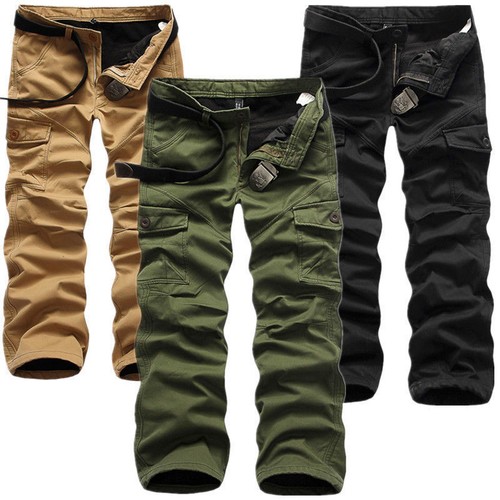 fleece lined cargo trousers